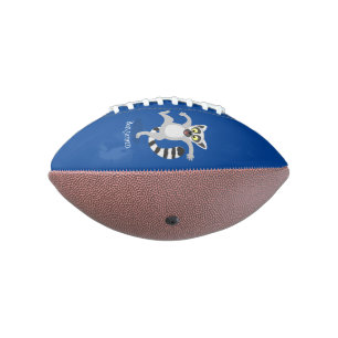 Balón De Fútbol Americano Ilustracion de personalizado bailador de lémur de 