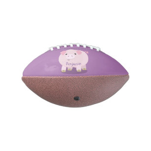 Balón De Fútbol Americano Ilustracion de personalizado de costillar de cacer