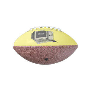 Balón De Fútbol Americano Ilustracion de personalizado de equipos