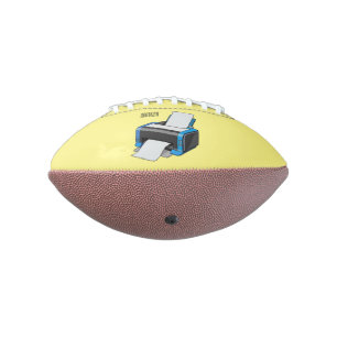 Balón De Fútbol Americano Ilustracion de personalizado de impresora