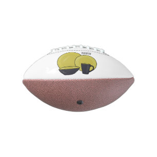 Balón De Fútbol Americano Ilustracion de personalizado de juego de mesa