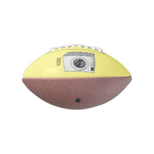 Balón De Fútbol Americano Ilustracion de personalizado de lavadora