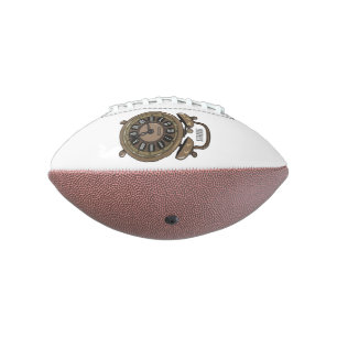 Balón De Fútbol Americano Ilustracion de personalizado de reloj de alarma