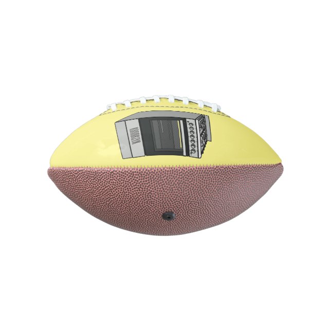 Balón De Fútbol Americano Ilustracion de personalizado eléctrico (Girado 270)