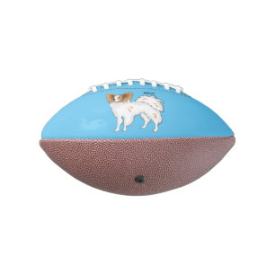 Balón De Fútbol Americano Ilustracion de personalizado papillon