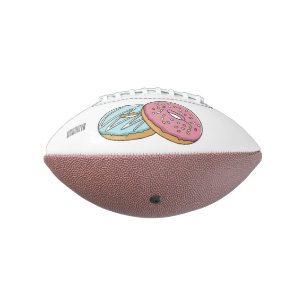 Balón De Fútbol Americano Ilustracion Donut personalizado