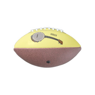 Balón De Fútbol Americano Ilustracion personalizado Banjo