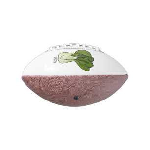 Balón De Fútbol Americano Ilustracion personalizado Bok choy