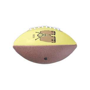 Balón De Fútbol Americano Ilustracion personalizado Bongo drum
