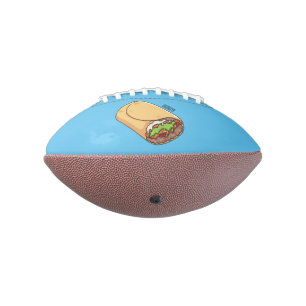 Balón De Fútbol Americano Ilustracion personalizado Burrito