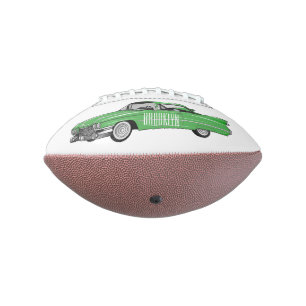 Balón De Fútbol Americano Ilustracion personalizado clásico de 1959