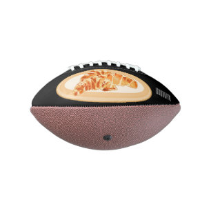 Balón De Fútbol Americano Ilustracion personalizado croissant