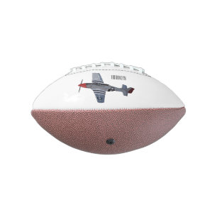 Balón De Fútbol Americano Ilustracion personalizado de bombarderos