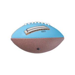 Balón De Fútbol Americano Ilustracion personalizado de Harmonica