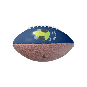 Balón De Fútbol Americano Ilustracion personalizado de luciérnaga con brillo