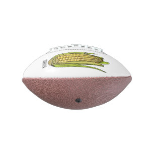 Balón De Fútbol Americano Ilustracion personalizado de maíz