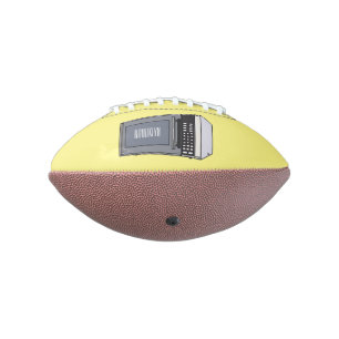 Balón De Fútbol Americano Ilustracion personalizado de microondas