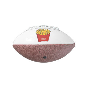 Balón De Fútbol Americano Ilustracion personalizado de patatas fritas