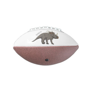 Balón De Fútbol Americano Ilustracion personalizado de Styracosaurus