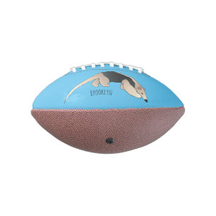 Balón De Fútbol Americano Ilustracion personalizado de Tamandua