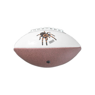 Balón De Fútbol Americano Ilustracion personalizado de Tarantula
