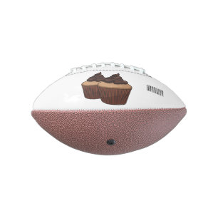 Balón De Fútbol Americano Ilustracion personalizado de tarta
