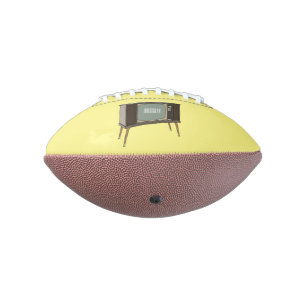 Balón De Fútbol Americano Ilustracion personalizado de televisión