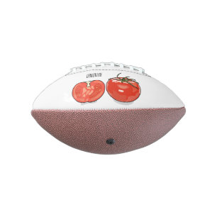 Balón De Fútbol Americano Ilustracion personalizado de tomate