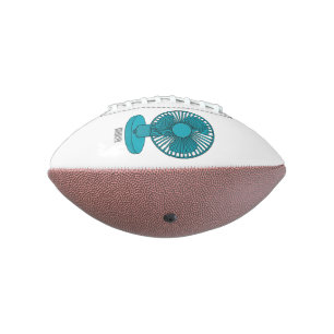 Balón De Fútbol Americano Ilustracion personalizado de ventilador