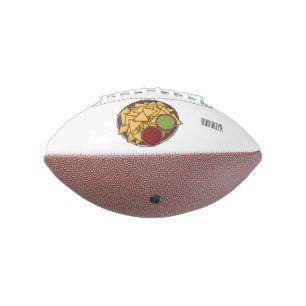 Balón De Fútbol Americano Ilustracion personalizado Nachos