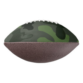 Balón De Fútbol Americano Impresión del camuflaje verde oscuro gris n.º 14