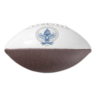 Balón De Fútbol Americano Inauguración de Donald Trump Logo de Mike Pence 2