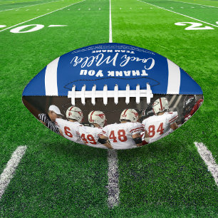 Balón De Fútbol Americano Inspiración personalizada de entrenador de fútbol
