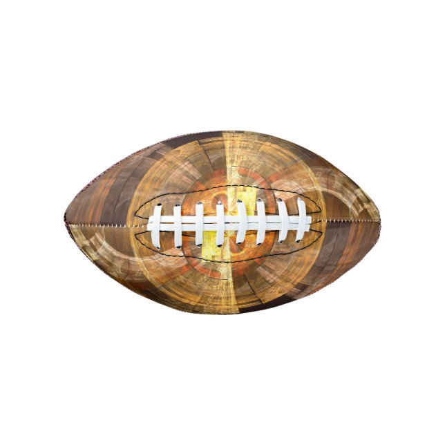 Balón De Fútbol Americano Integridad Resumen de arte (Anverso)