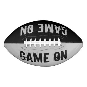 Balón De Fútbol Americano Juego En El Fútbol