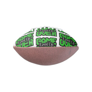Balón De Fútbol Americano Juego Terminado, Sube de Nivel: Aventura Retro de 