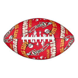 Balón De Fútbol Americano Juego Vamos a jugar al fútbol Halloween Divertido