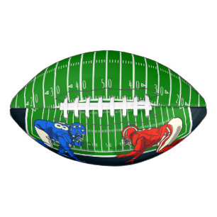 Balón De Fútbol Americano Jugadores de fútbol en campo