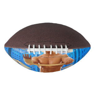 Balón De Fútbol Americano La camisa sin mangas de SlipperyJoe hombre musculo