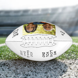 Balón De Fútbol Americano La mejor foto de papá