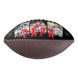Balón De Fútbol Americano La Mejor Foto Personalizado PAPA Personalizada Del