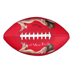 Balón De Fútbol Americano Leer más libros Thunder_Cove
