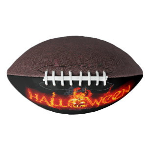 Balón De Fútbol Americano Letras ígneas masivas de SlipperyJoe's Halloween c