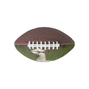 Balón De Fútbol Americano Llama blanca