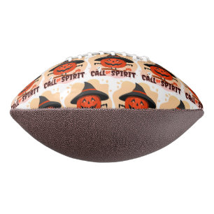 Balón De Fútbol Americano Llamado de Espíritu de Halloween