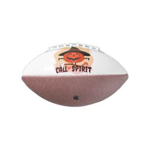 Balón De Fútbol Americano Llamado de Espíritu de Halloween