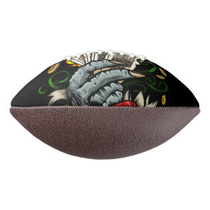 Balón De Fútbol Americano Mano De Tarjetas
