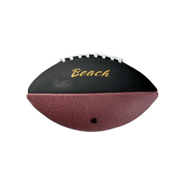 Balón De Fútbol Americano Marca Beach (Girado 270)
