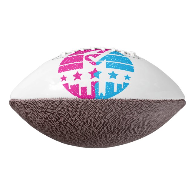 Balón De Fútbol Americano Marcar (Girado 90)