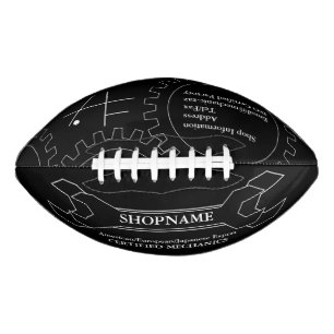 Balón De Fútbol Americano Mecánica Automática / Taller Fútbol